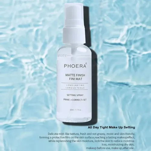 Spray Fijador Xl24hs Primer Maquillaje Efecto Mate Importado