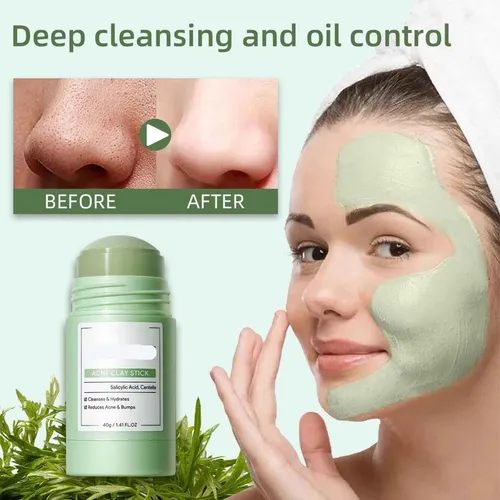 Mascarilla De Arcilla De Centella Y Artemisa En Barra, Elimi