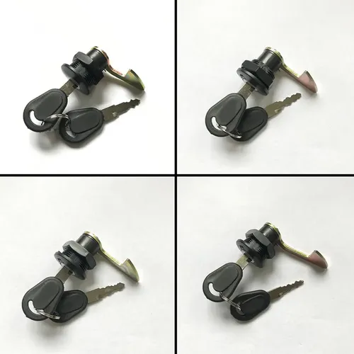 3×cerradura Y Llave Para Cola Maletero Moto Longzhou