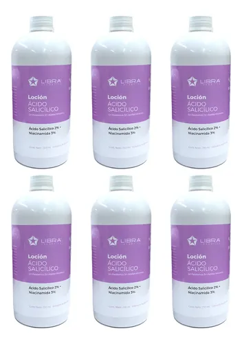 Loción Acido Salicílico 2% Niacinamida 3% 250ml Libra X 6u