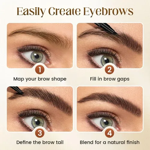 Lápiz Microblading Cejas Lecdoa 4 Puntas Resistente Agua