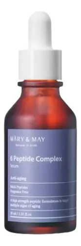Mary & May Sérum 30ml 6 Péptidos Antienvejecimiento Hidratante Facial