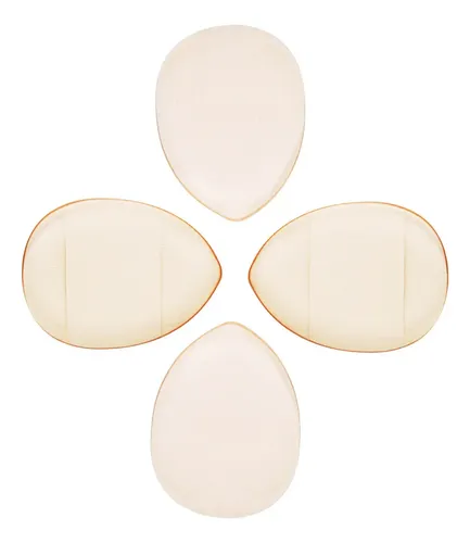 Mini Esponjas de Maquillaje Jessamy Cisne 4 Unidades Color Claro