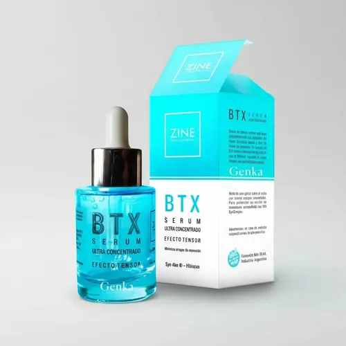 Serum Ultra Concentrado Btx Efecto Botox Tensor Zine 30ml Todo Tipo De Piel Día/noche