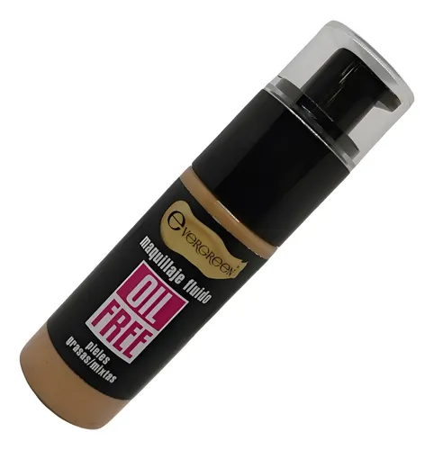 Evergreen Base De Maquillaje Fluido Oil Free N°102