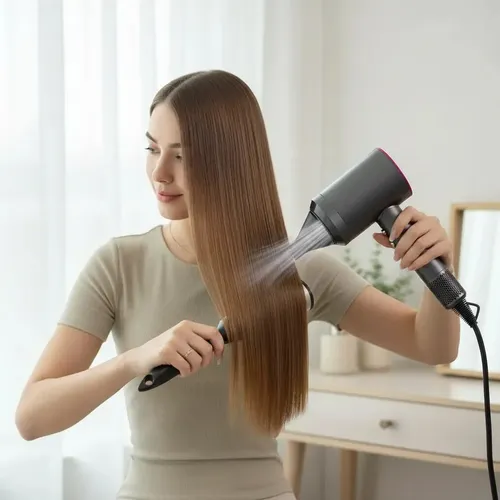 Secador de Pelo Profesional Iónico Waffy 2500W con Aire Frío y Pico Concentrador