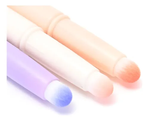 Set Brochas Para Difuminar Con Tapa Skora Beauty X3