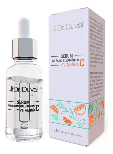 Sérum Con Ácido Hialurónico Y Vitamina C X30ml Dr. Duval Tipo de piel Todo tipo