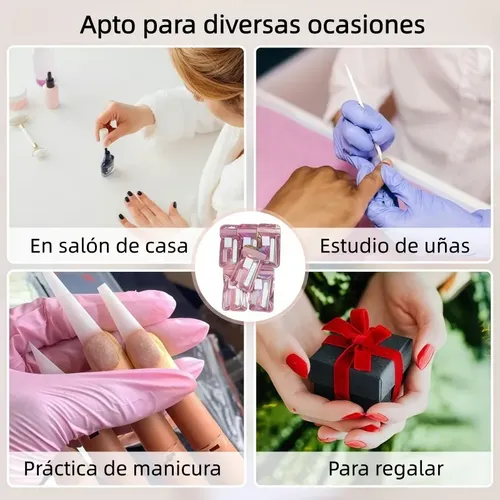 Pack 10 Kits Descartables De Manicura Profesional