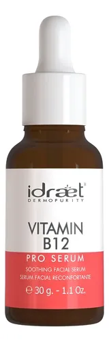 Idraet Serum Vitamina B12 Anti Rojeces Piel Sensible Rosacea
