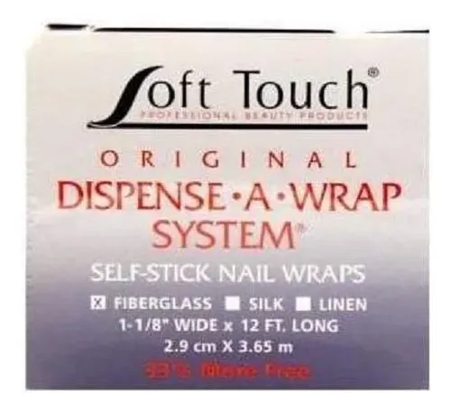 Envolturas Para Uñas Soft Touch Dispense-a-wrap 3,65 M Fibra