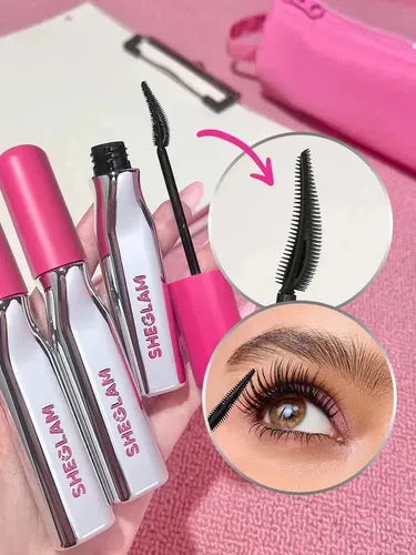 Máscara de Pestañas Sheglam Lashlighter Up & Out Negra Resistente al Agua para Pestañas Largas y Definidas