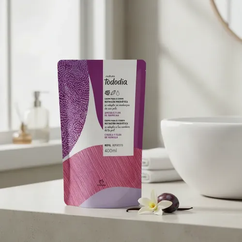 Crema Corporal Natura Tododia Ciruela Y Flor De Vainilla Rep