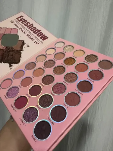 Paleta De Sombras Maquillaje Profesional 30 Colors +brochas