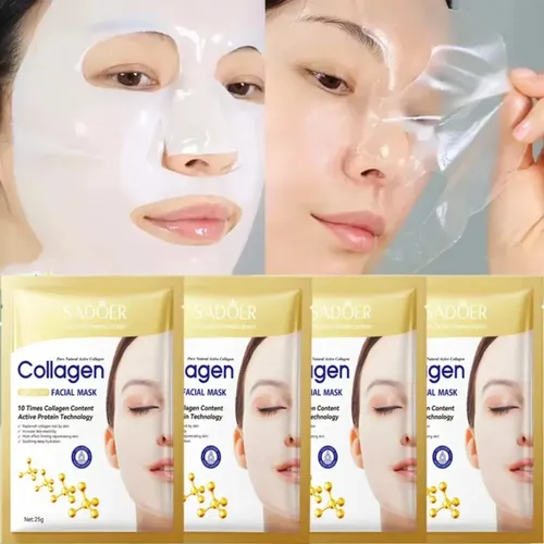 10 Mascarillas Colágeno Antiarrugas Coreano Hidratante Todo Tipo De Piel
