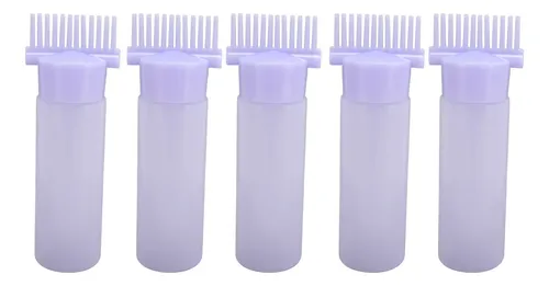Botella Aplicadora Para Cabello, 5 Unidades, Cepillos De Ace