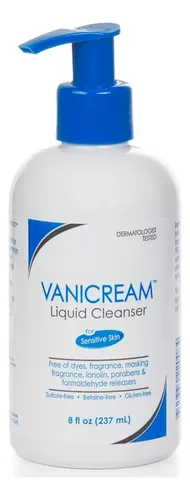 Limpiador Líquido Vanicream 236ml Sin Fragancia Para Piel