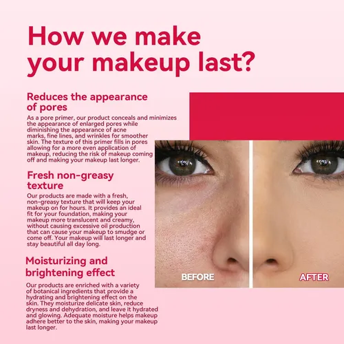Crema A Base De Poros Faciales Para Poros Apretados, Alisada