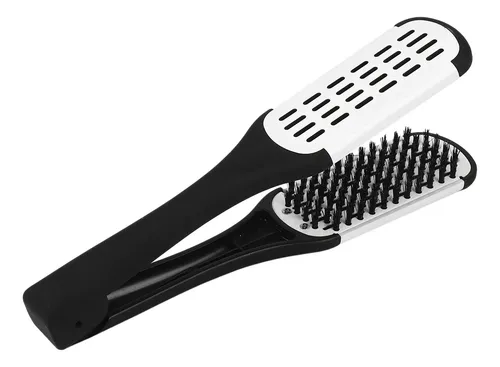 Herramienta Profesional De Alisado De Peluquería -si Black White