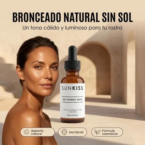 Bronzing Drops Sunkiss Autobronceante Aloe Vera Suave 2×1