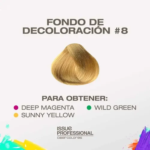 Issue Cibercolores Coloración Fantasía Semipermanente 70g