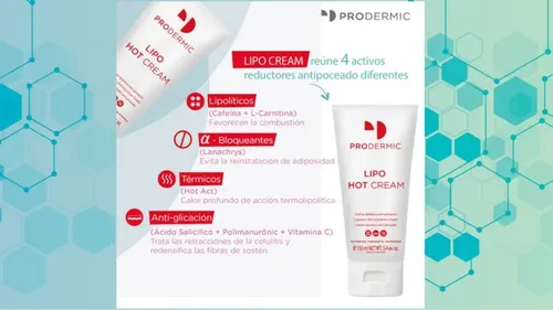 Lipo Hot Cream Reductora Anti-glicacion 150ml Prodermic