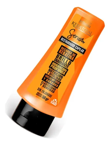 Serum Restaurador Capilar Keratina Bellissima 50g Pack X3