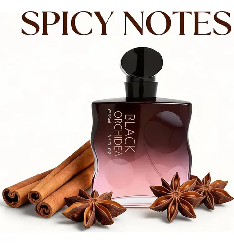 Colonia Femenina Black Orch 3.2 Oz, Vainilla Y Florales
