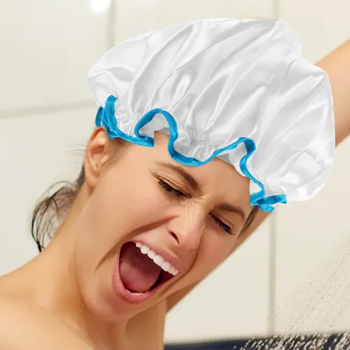 4 Gorros De Baño Para El Hogar, Gorros De Baño Flexibles Y R