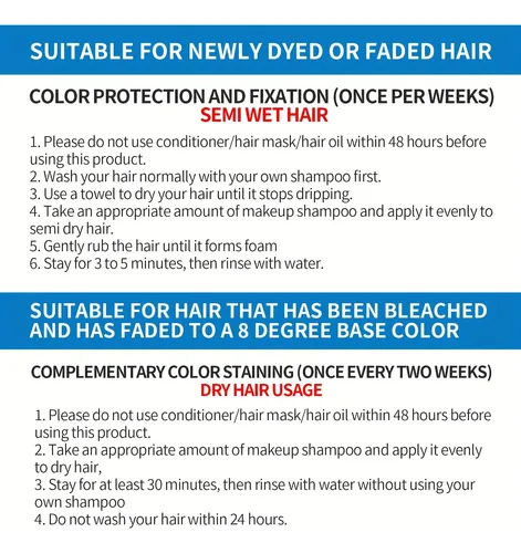 Shampoo Tinte Azul: Refresca Color En Minutos, Fija Protege