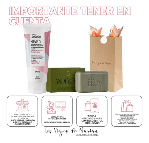 Kit Rutina Jabón + Hidratante Corporal Ekos Natura – Lvdm