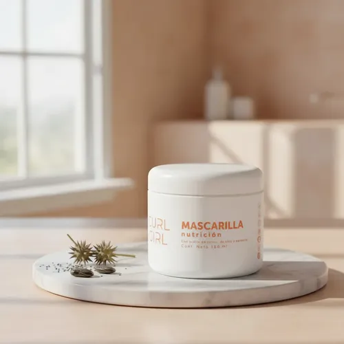 Curl Girl Máscara Nutrición Intensa X 300 Ml Rulos