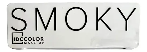 Paleta De Sombras Para Ojos Idccolor Smoky 12 Colores
