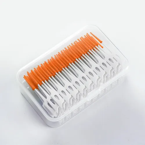Cepillo Interdental Con 200 Palillos De Silicona ,