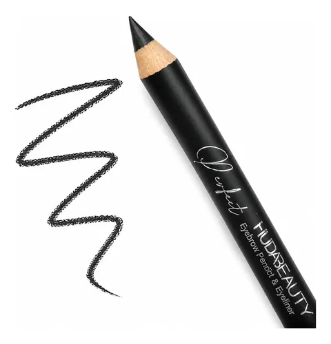 Delineador Lapiz Jumbo Negro Intenso Sacapuntas Huda Beauty