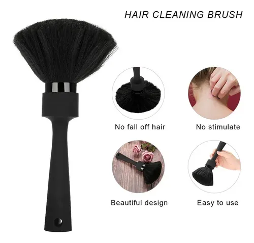 Plumero Para El Cuello Del Cabello, Cepillo Facial Con
