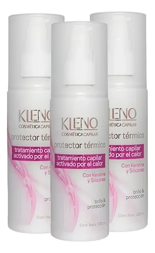 Protector Termico Kleno Tratamiento Capilar Keratina X2 U.
