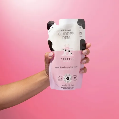 Recambio Loción Hidratante Corporal Cuide-se Bem Deleite 350ml O Boticário