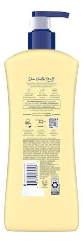 Crema Corporal Vaseline Avena Locion Hidratante Intensive Care 600g Fragancia Nourishing moisture