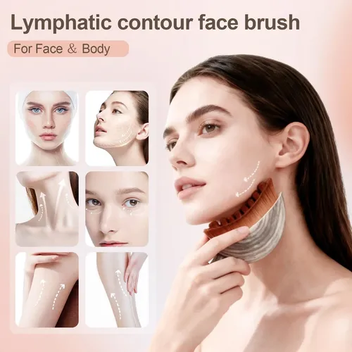Brocha For Contorno Facial, Brochas De Maquillaje,
