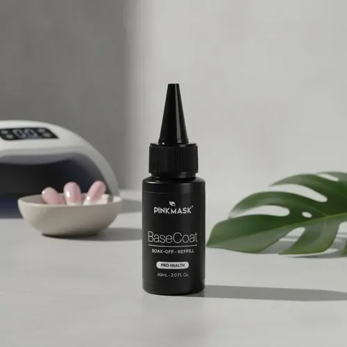 Pink Mask Semipermanente Reffill 001 Base Coat 60ml Color Transparente