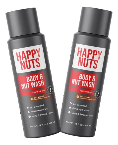 Gel De Ducha Happy Nuts Big Wood Body And Nut Wash 500 Ml (2