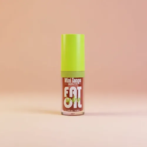 Set De 4 Labiales Mini Tango Fat Lip Oil Brillo Gloss