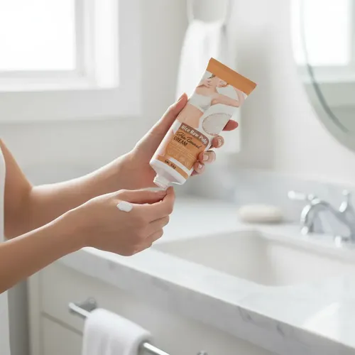Crema Depilatoria Para Rostro Y Axilas, Crema Corporal Jabón