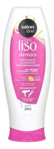 Salon Line Meu Liso Protector Térmico Capilar X200 Ml