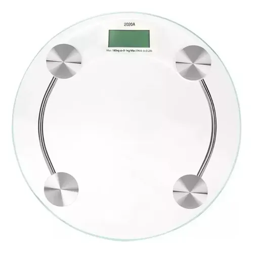Balanza Digital De Vidrio De Baño Capacidad 150 Kg