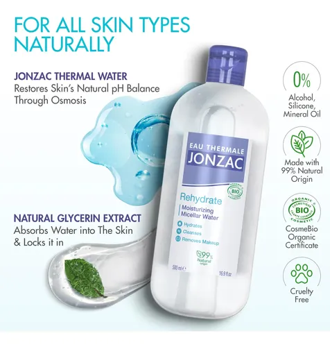 Agua Micelar Eau Thermale Jonzac Rehydrate 500 Ml