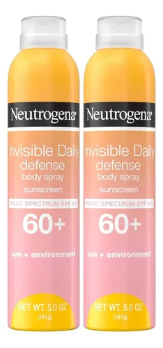 Protector Solar En Spray Corporal Neutrogena Spf 60+ 2 X 5