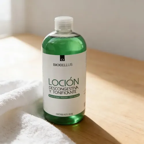 Loción Biobellus Descongestiva y Tonificante para Piel Mixta de 500 mL