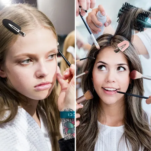 A 32 Peças De Grampos De Cabelo Femininos Sem Curvatura